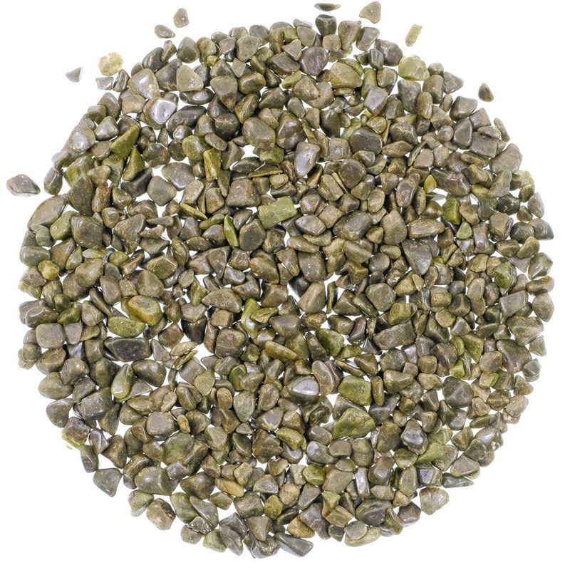 Mini pierres roulées épidote