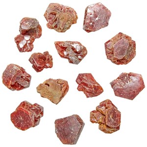 Pierres brutes cristaux vanadinite