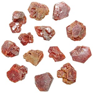 Pierres brutes cristaux vanadinite