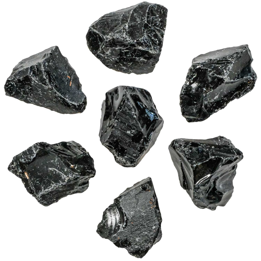 Obsidienne Noire Brute - Trésors d'Ambre