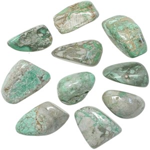 Pierres roulées variscite