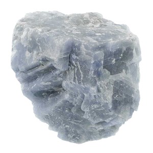 Pierres brutes calcite bleue