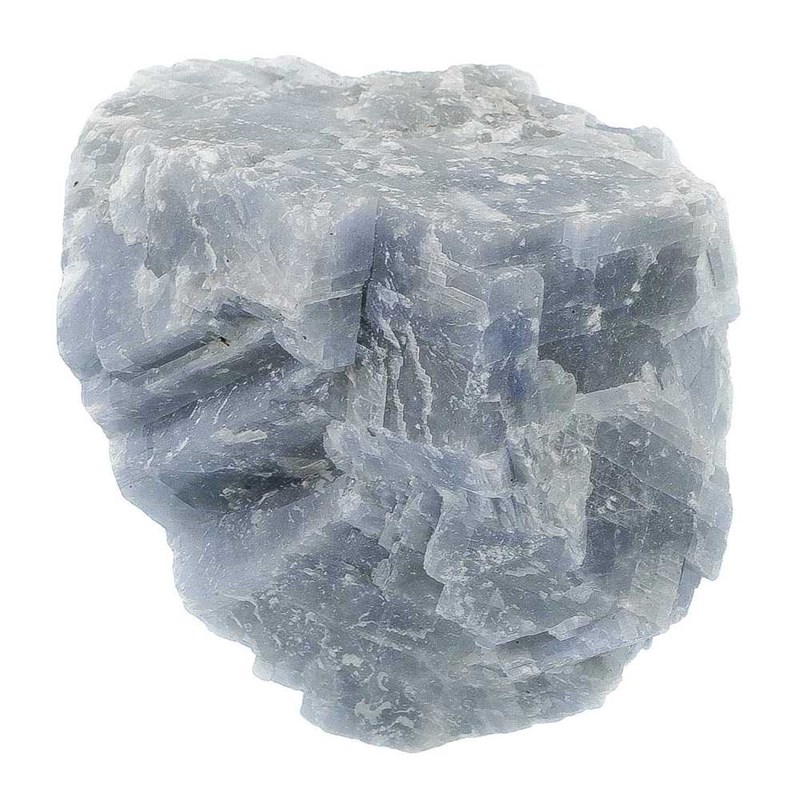 Pierres brutes calcite bleue