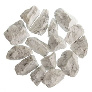 Pierres brutes howlite