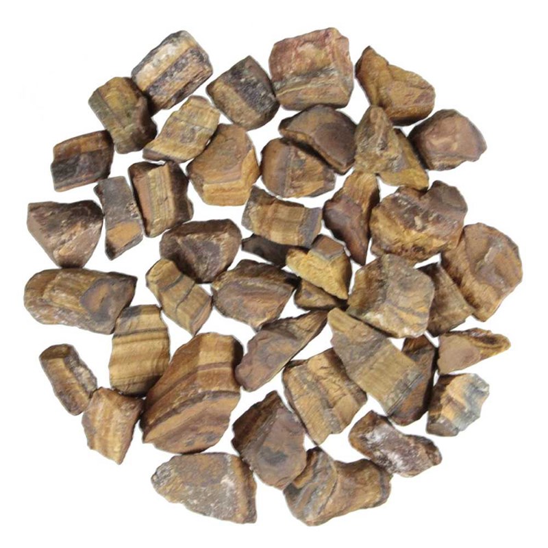 Pierres brutes oeil tigre