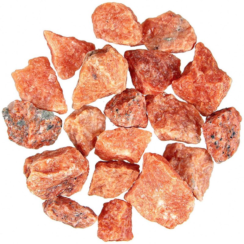 Pierres brutes calcite feu