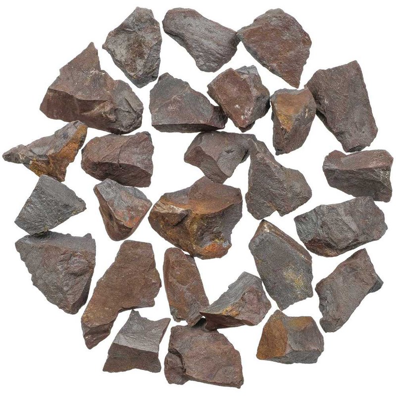 Pierres brutes hématite