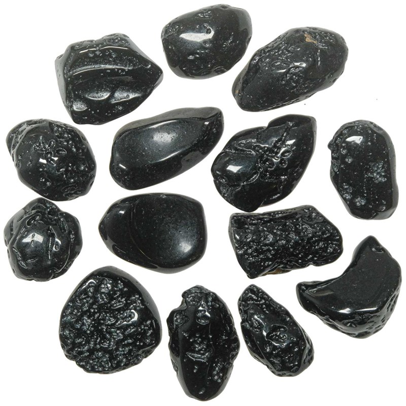 Pierres roulées tectite