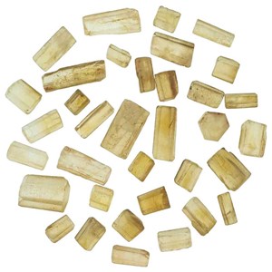 Pierres brutes bâtonnets citrine