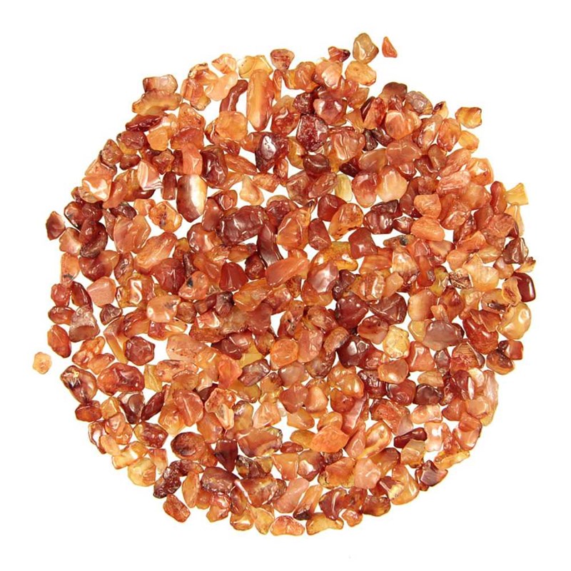 Mini pierres roulées cornaline