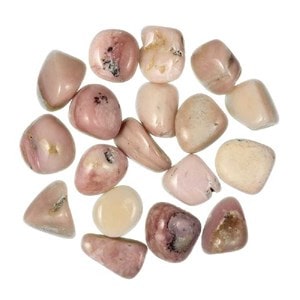Pierres roulées opale rose des andes