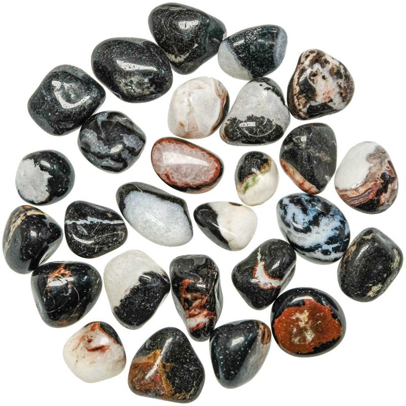 Pierres roulées sardonyx