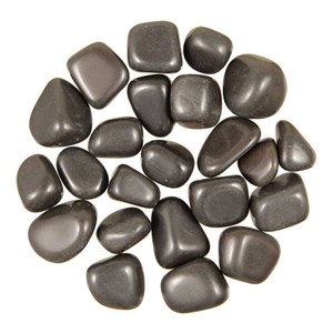 Pierres roulées agate noire