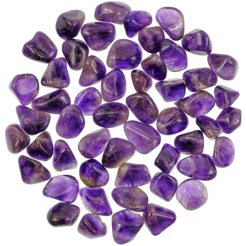 Pierres roulées améthyste foncée