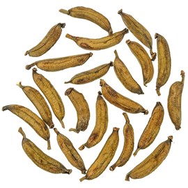 Mini bananes séchées déco - lot de 10