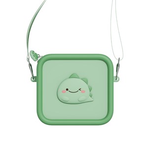 Sacs en silicone - vert dino