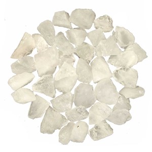 Pierres brutes quartz blanc