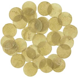 Ronds nacre capiz couleur kaki