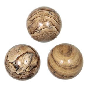 Sphère en jaspe paysage - 2 cm