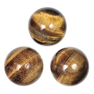 Sphère en oeil de tigre - 2 cm