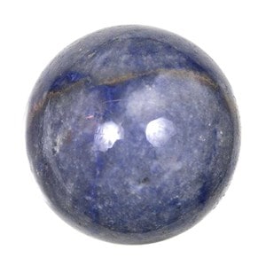 Sphère en quartz bleu - 2 cm