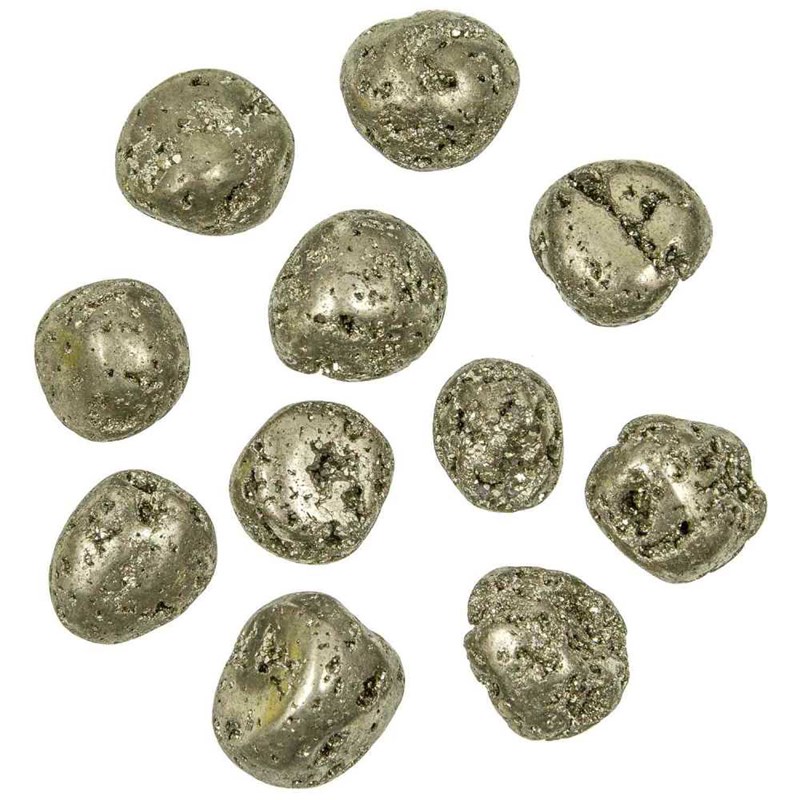 Pierres roulées pyrite