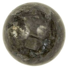 Sphère en larvikite - 3 cm
