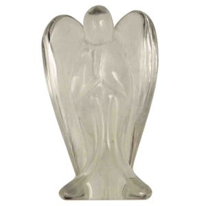 Statuette ange cristal roche