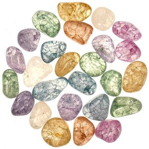 Lot pierres roulées cristal