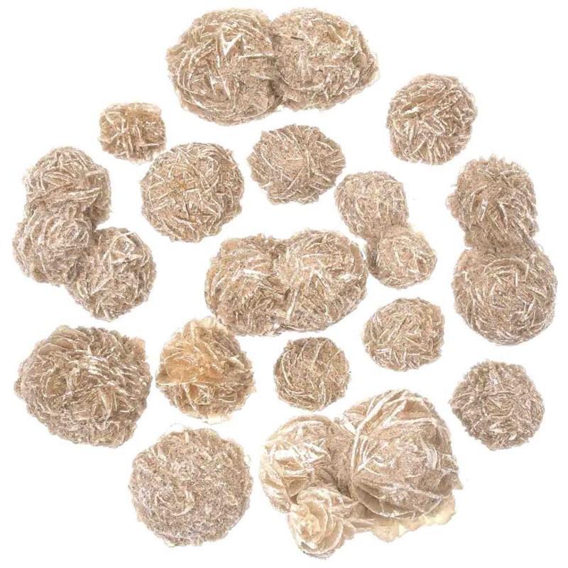 Pierres brutes rose des neiges