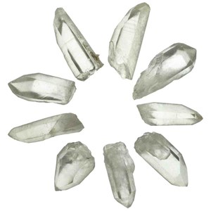 Pointe brute cristal roche
