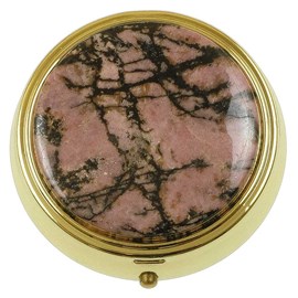 Pilulier en rhodonite