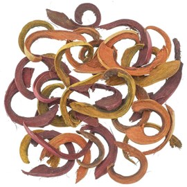 Copeaux coco rouge orange