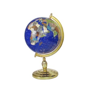 Globe terrestre Magellan bleu lapis
