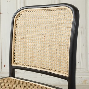 Lot de 2 chaises en acajou