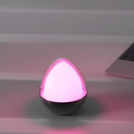 Lampe de table sans fil blanc ovie