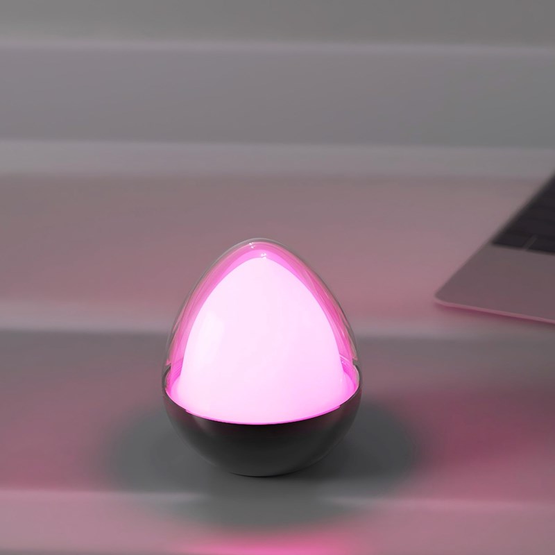 Lampe de table sans fil blanc ovie