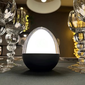 Lampe de table sans fil blanc ovie