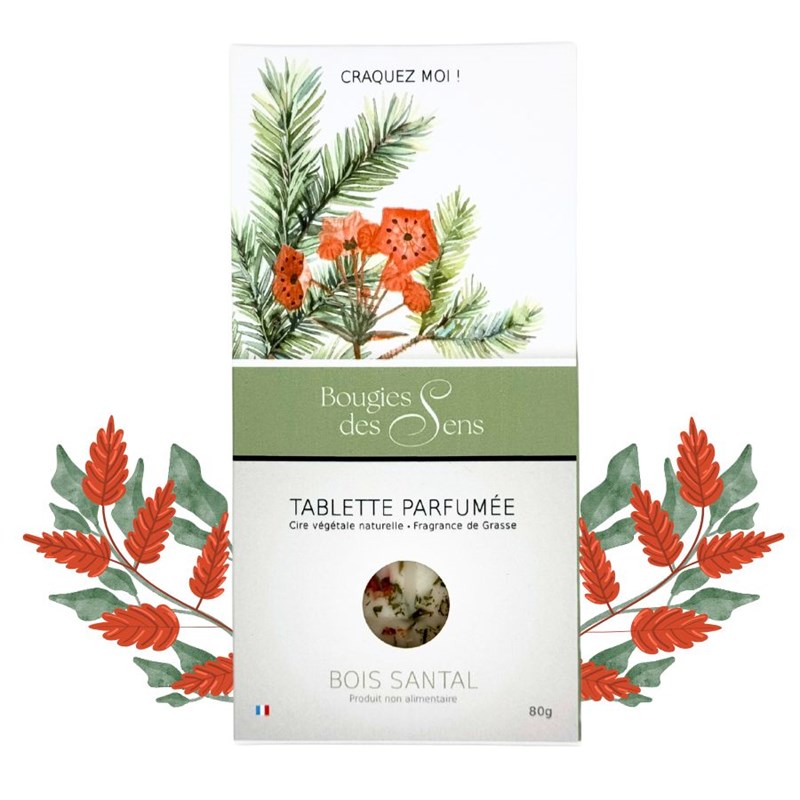 Tablette parfumée bois de santal