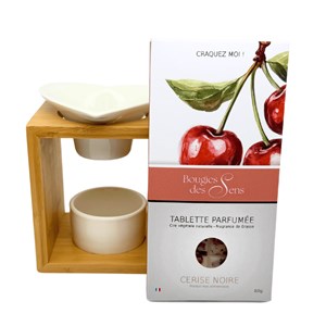 Tablette parfumée cerise noire