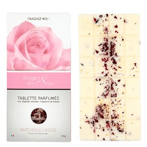 Tablette parfumée patchouli rose