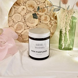 Bougie cire de soja sans parfum 140g