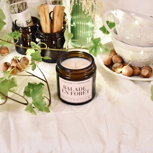 Bougie parfumée balade en forêt 90g
