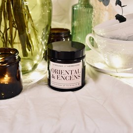 Bougie parfumée oriental et encens 90g