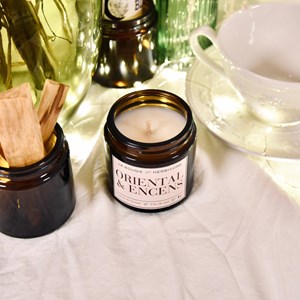 Bougie parfumée oriental et encens 90g