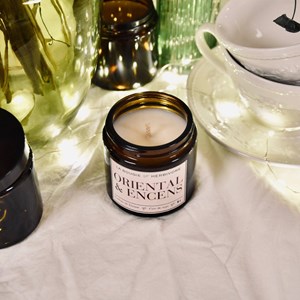 Bougie parfumée oriental et encens 90g