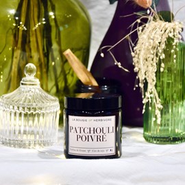Bougie parfumée patchouli poivré 90g