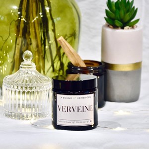 Bougie parfumée verveine 90g