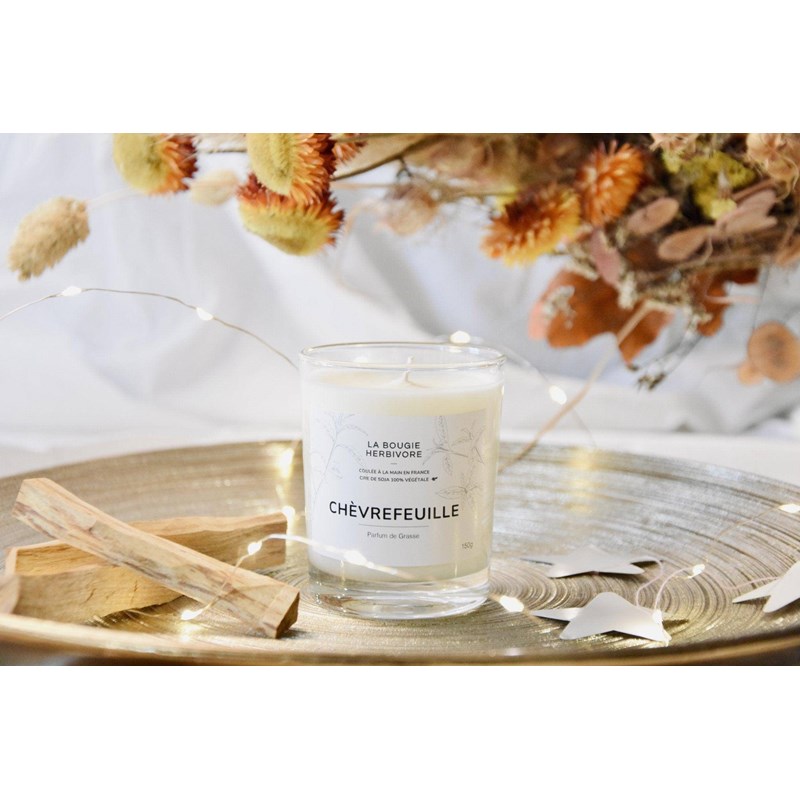 Bougie chèvrefeuille 150g