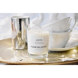 Bougie fleur de coton 150g